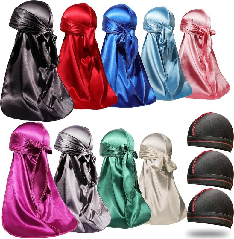DURAG SILKY MILITARY COLORS 12CT.